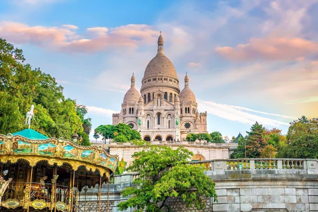 Ferienwohnung Relax In A Stylish Flat In Montmartre Paris Exterior foto
